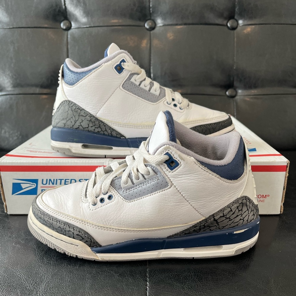 Jordan 3 GS Midnight Navy‎